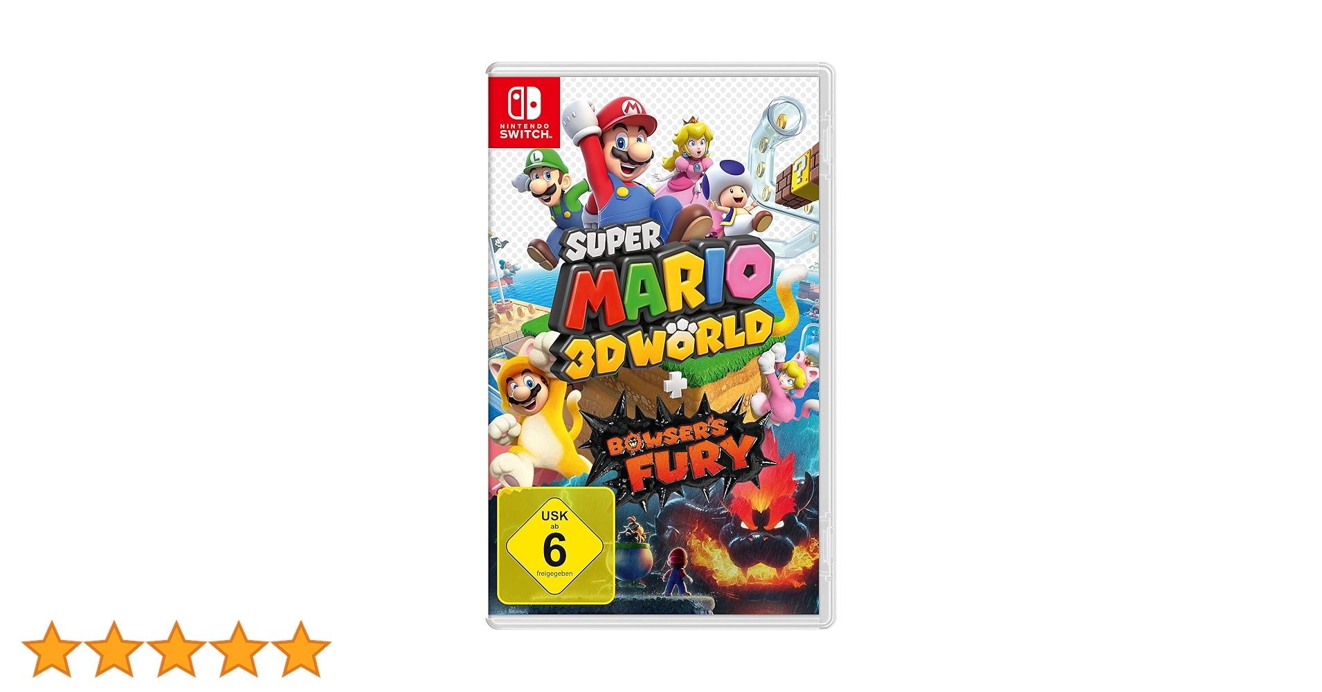 Amazon.co.jp: Super Mario 3D World + Bowser's Fury. Fuer